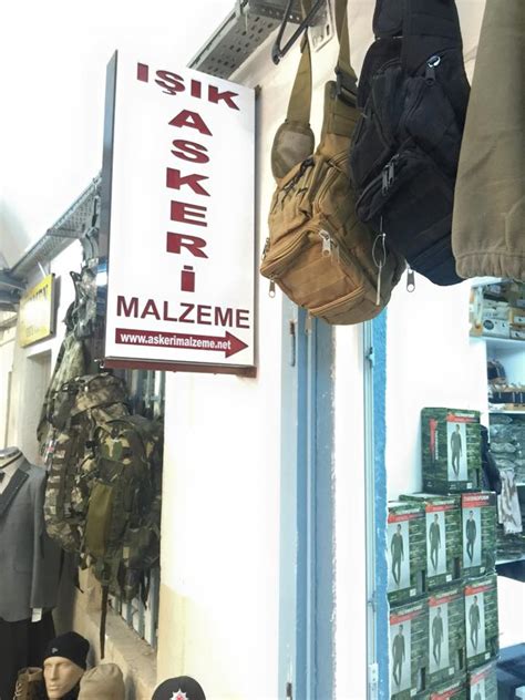 istanbulda askeri malzeme satan yerler